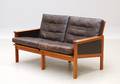 Illum Wikkelsø 1919 - 1999. To-pers. sofa i teak