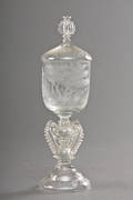Pokal af glas, 1900-tallet