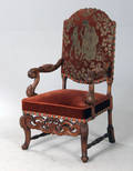 Kongestol i egetræ