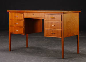 Dansk møbelproducent Skrivebord, teak