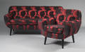 Tre pers. sofa samt stol 2