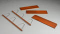 Dansk Møbelproducent. Reolsystem af teak 5