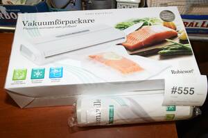 Vakuumförpackare, ouppackad