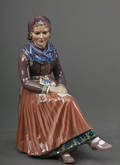 Dahl Jensen figur, Amagerpige