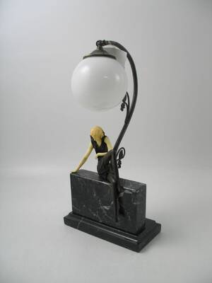 Bordslampa, Art Déco-stil