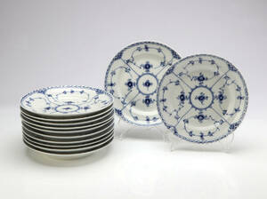 MUSSELMALET, TALLRIKAR, 12 ST