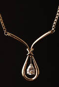 Larry. Solitaire brillantvedhæng, ca. 0.52 ct