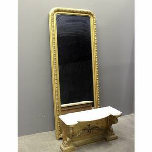 Spegel konsolbord, sent 1800-tal