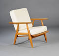 Hans J. Wegner. 1914-2007. Cigaren hvilestol
