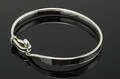 Georg Jensen, Torun, armring med brillanter, sterling sølv, str. M