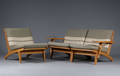 H. J. Wegner. Tre-pers. modulsofa 3