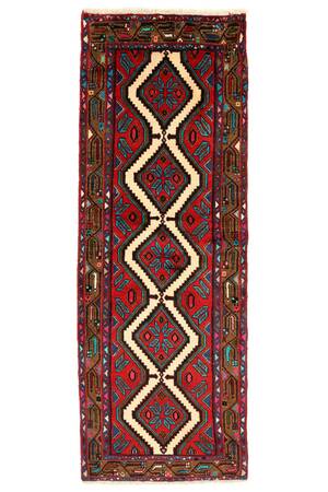 Persisk Hamadan løber, 205 x 70 cm.