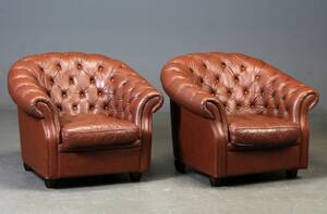 Chesterfield-stil. To lænestole 2