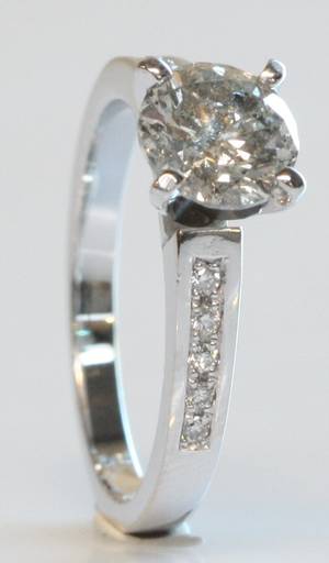Brillantring, ca. 1.50 ct.