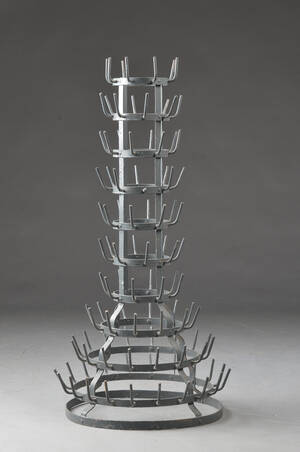 Flaskestativ, H. 100 cm