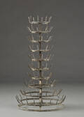 Flaskestativ, H. 100 cm