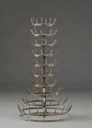 Flaskestativ, H. 100 cm