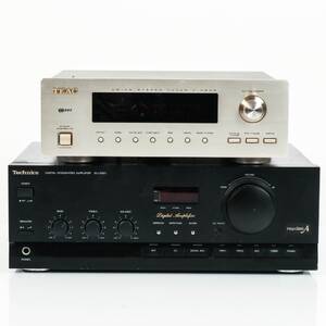 STEREO Ampifier Technix SU-X501, Radio TEAC T-H500