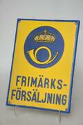 Emaljskylt Frimäksförsäljning