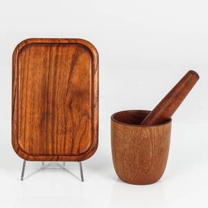 MORTEL OCH BRICKA, teak