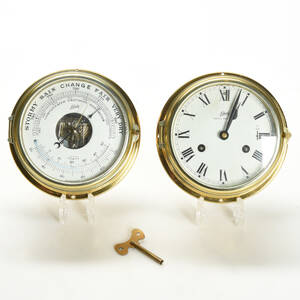 Schatz skeppsur och barometer