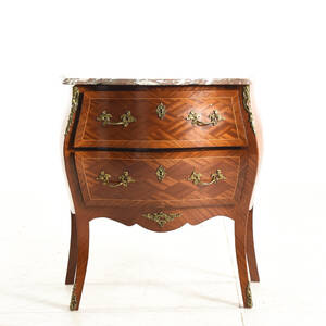 Byrå 2-lådig rokokostil