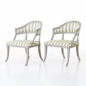Baljfåtöljer gustaviansk stil
