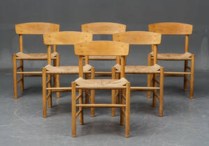 Børge Mogensen. Shakerstole, bøgetræ 6 