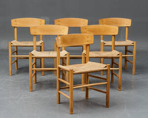 Børge Mogensen. Shakerstole, bøgetræ 6 