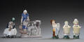 Royal Copenhagen, Alumina, Bing  Grøndahl. Fem figure. 5