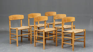 Børge Mogensen. Shakerstole, bøgetræ 6 