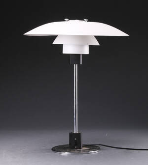 Poul Henningsen. 43 bordlampe 