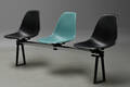 Charles Eames. Tre-personers vintage bænk 