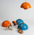 Verner Panton. Flower pot pendler 4
