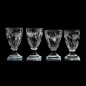 Starkvinsglas 12 st 1800-tal