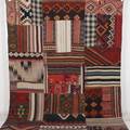 Persisk handvävd patchwork kelim, mått 285x210 cm.