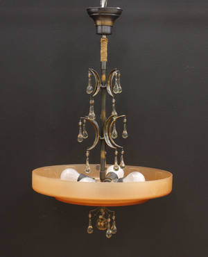 Talarmarur, glas, 192030-tal. Art Decó.