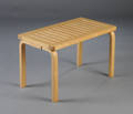 Alvar Aalto 1898-1976. Bænk af birk