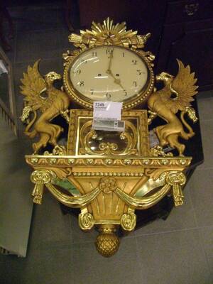 Väggpendyl, Empirestil