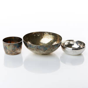 Skålar 3 st silver