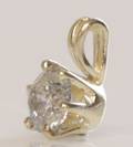 Brillantvedhæng, ca. 0.52 ct.