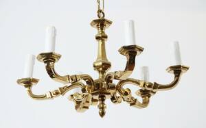 Taklampa med sex ljuspunkter, 1900-tal