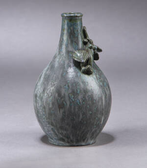 Arne Bang. Vase af stentøj nr. 18 