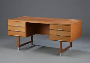 Kai Kristiansen. Skrivebord af teak