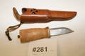 Kniv med slida, L 15 cm