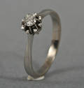 Diamantring ca 0,13 ct