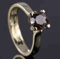 Solitaire ring ca. 1.15 ct.