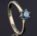 Solitaire ring ca. 0.64 ct.