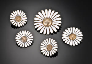 Anton Michelsen m.fl. Marguerit smykker 5