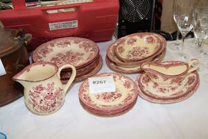 Servisdelar Gustavsberg Fasan, ca 20 st delar